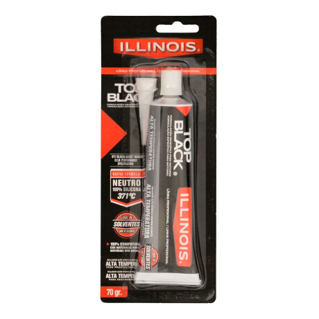 QUIMICOS VARIOS - FORMA JUNTA NEGRO RTV NEUTRO TOP BLACK 70GR ILLINOIS QUIMICOS VARIOS - FORMA JUNTA NEGRO RTV NEUTRO TOP BLACK 70GR ILLINOIS