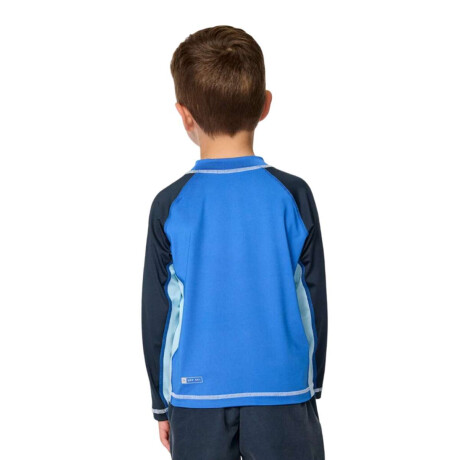 Lycra Rip Curl Shock Upf Niño Azul