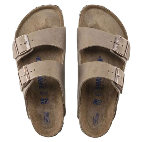 Sandalias Birkenstock Arizona Sfb Nu Oiled Tabacco Brown