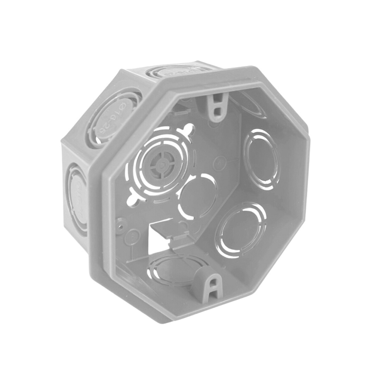 CAJA DE CONEXIÓN 3X3. EMBUTIR GRIS KALOP 