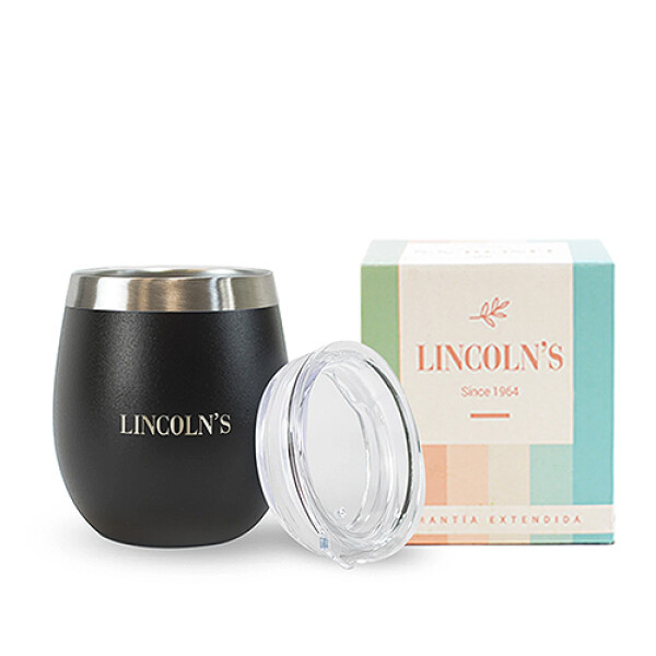 MATE LINCOLNS DRACO A.INOX c/Tapa -Negro Sin color