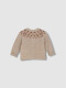 Chaqueta Con Greca Arena
