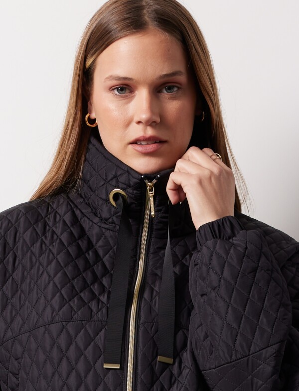 Campera Capitoneada NEGRO