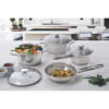 Batería Cocina Tramontina Allegra 7 Piezas Acero Inoxidable Batería Cocina Tramontina Allegra 7 Piezas Acero Inoxidable