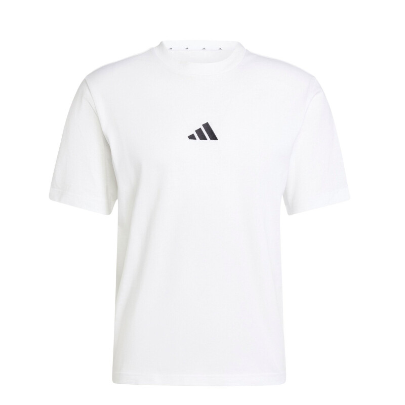 Remera de Hombre Adidas Essentials Sl Blanco - Negro