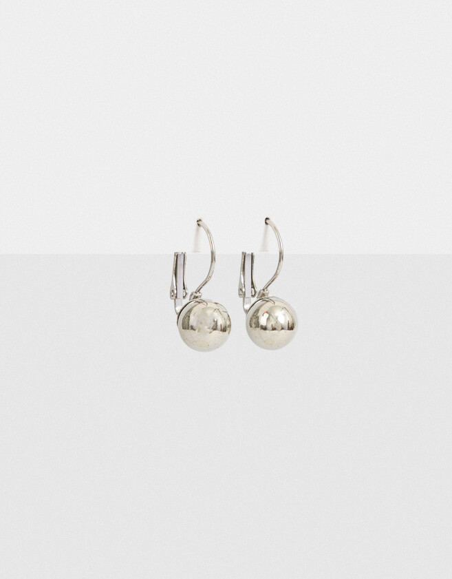 Aros Argollas De metal Aros Cortos De Metal - Plateado Niquel