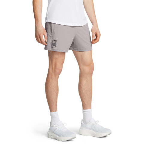 UA RUN ANYWHERE SHORTS-GRY GRY-015