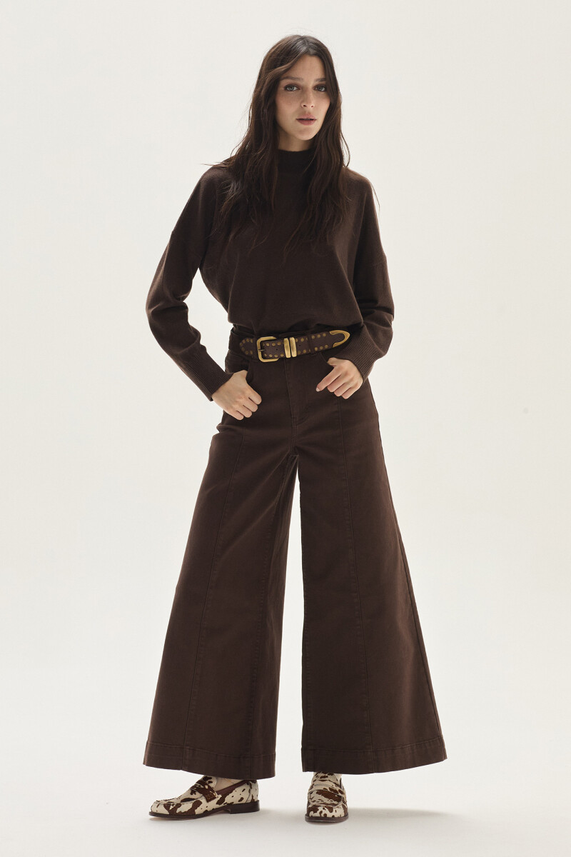 Polera Nogal Chocolate