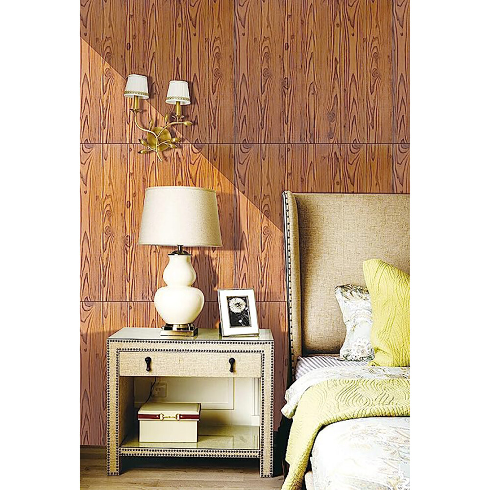 REVESTIMIENTO EN PVC AUTOADHESIVO PARA PARED RS033-H35 70X70 CM Revestimiento En Pvc Autoadhesivo Para Pared Rs033-h35 70x70 Cm