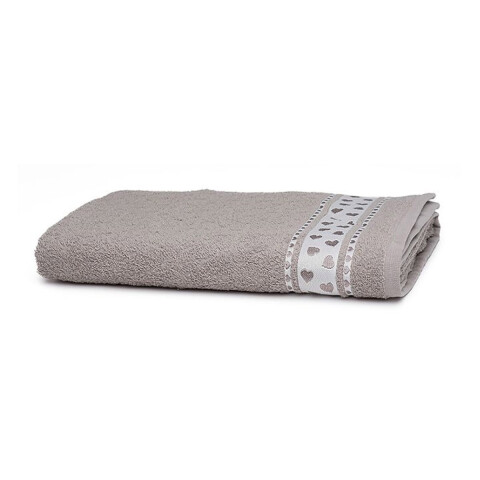 Toalla Mano Dohler Jacquard Premium 50 x 80 cm 100% Algodón 6987 - GRIS CINZA