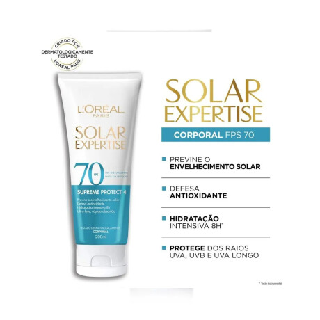 Protector Solar L'Oréal Paris Solar Expertise SPF70 200ml Protector Solar L'Oréal Paris Solar Expertise SPF70 200ml