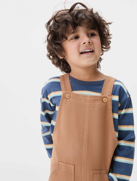 JARDINERO INFANTIL MARRÓN