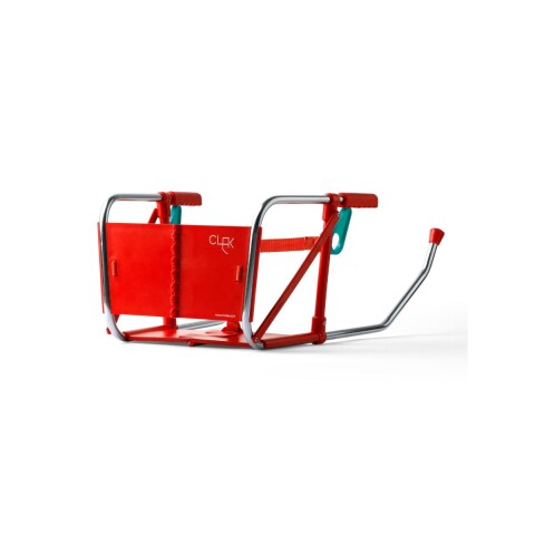 CLAKCHAIR Silla De Comer Plegable Para Bebés Clack Para Mesa +6 Meses Roja