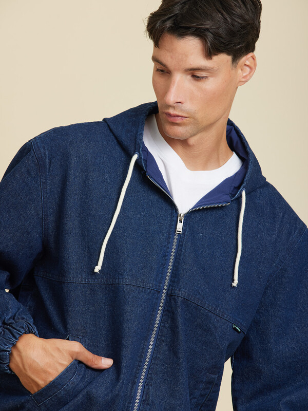 CAMPERA JEAN LUZO RUSTY Navy