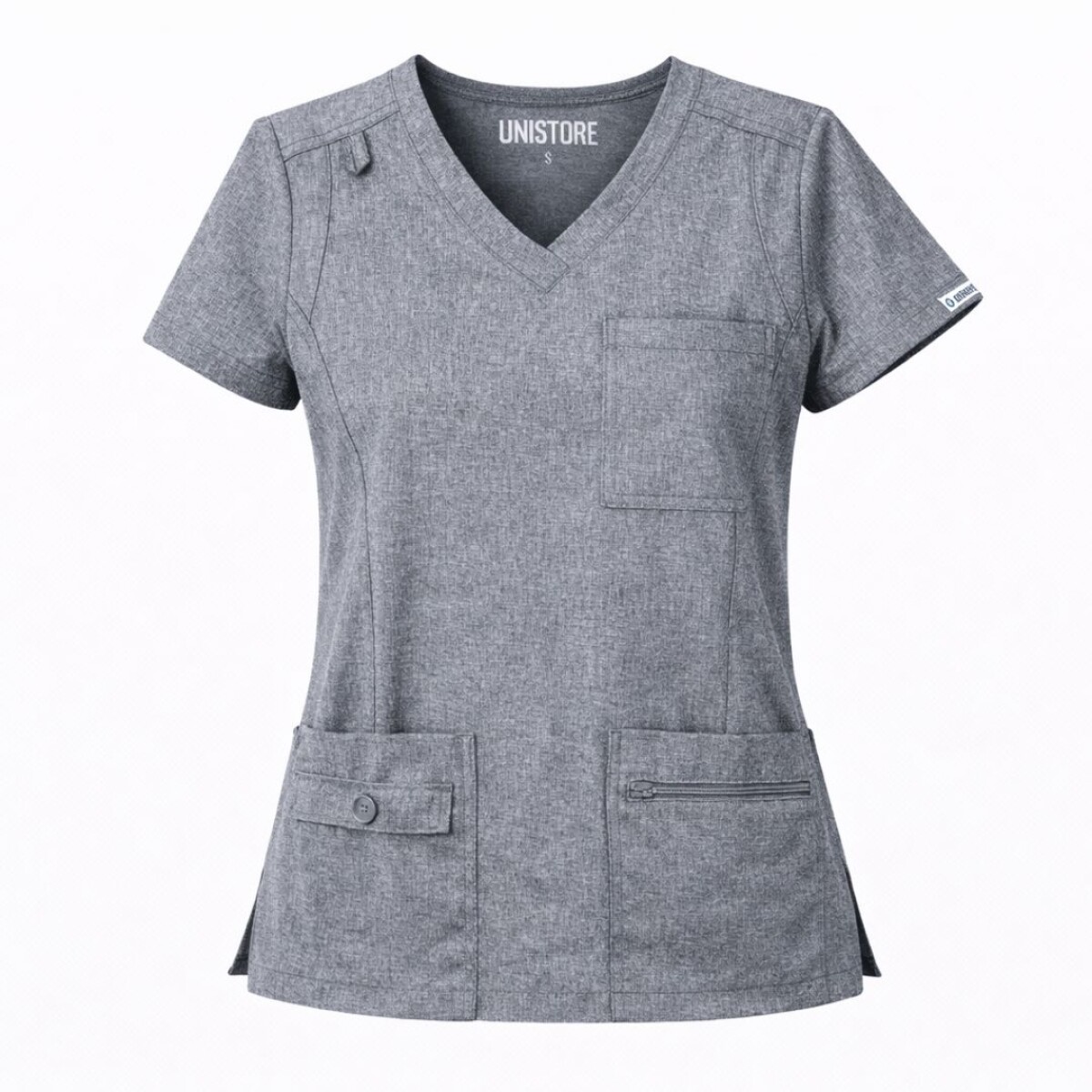 CASACA PARA MUJER UNISTORE MODELO JOY - Gris melange 