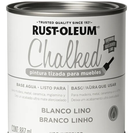 Pintura a la Tiza para Exterior Rust-Oleum Chalked Pintura a la Tiza para Exterior Rust-Oleum Chalked
