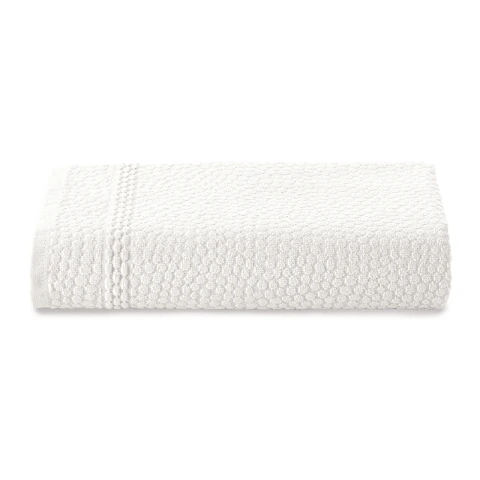 Toalla Baño Lisa Perola Dohler 100% Algodón 70 x 140 cm BLANCO