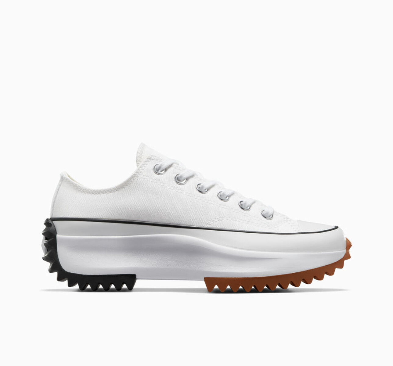 RUN STAR HIKE OX WHITE / BLACK / GUM - WHITE / BLACK / GUM 