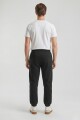 Pantalón dep clásico c/puños elásticos - UNISEX NEGRO