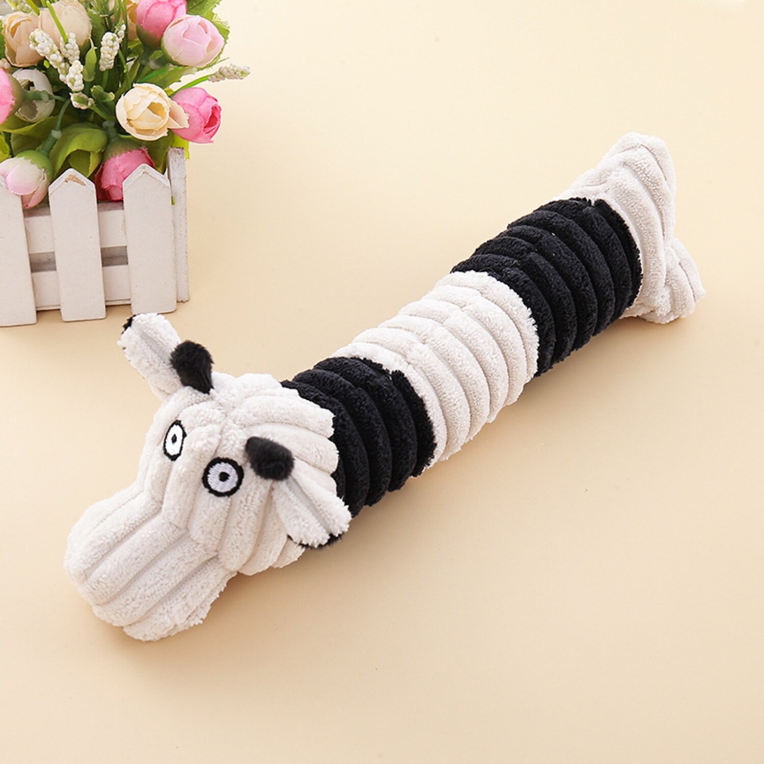 Juguete Peluche Perro Mascota Masticable Animales Calidad Color Variante Vaca Atrix