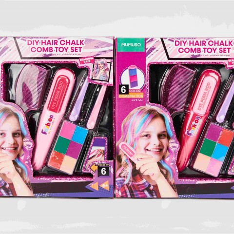 SET DE JUGUETE TIZA PARA EL CABELLO CON PEINE SET DE JUGUETE TIZA PARA EL CABELLO CON PEINE
