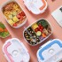 Lunchera Electrica 12/24/220v Vianda Calentador Alimentos Color Variante Rosado