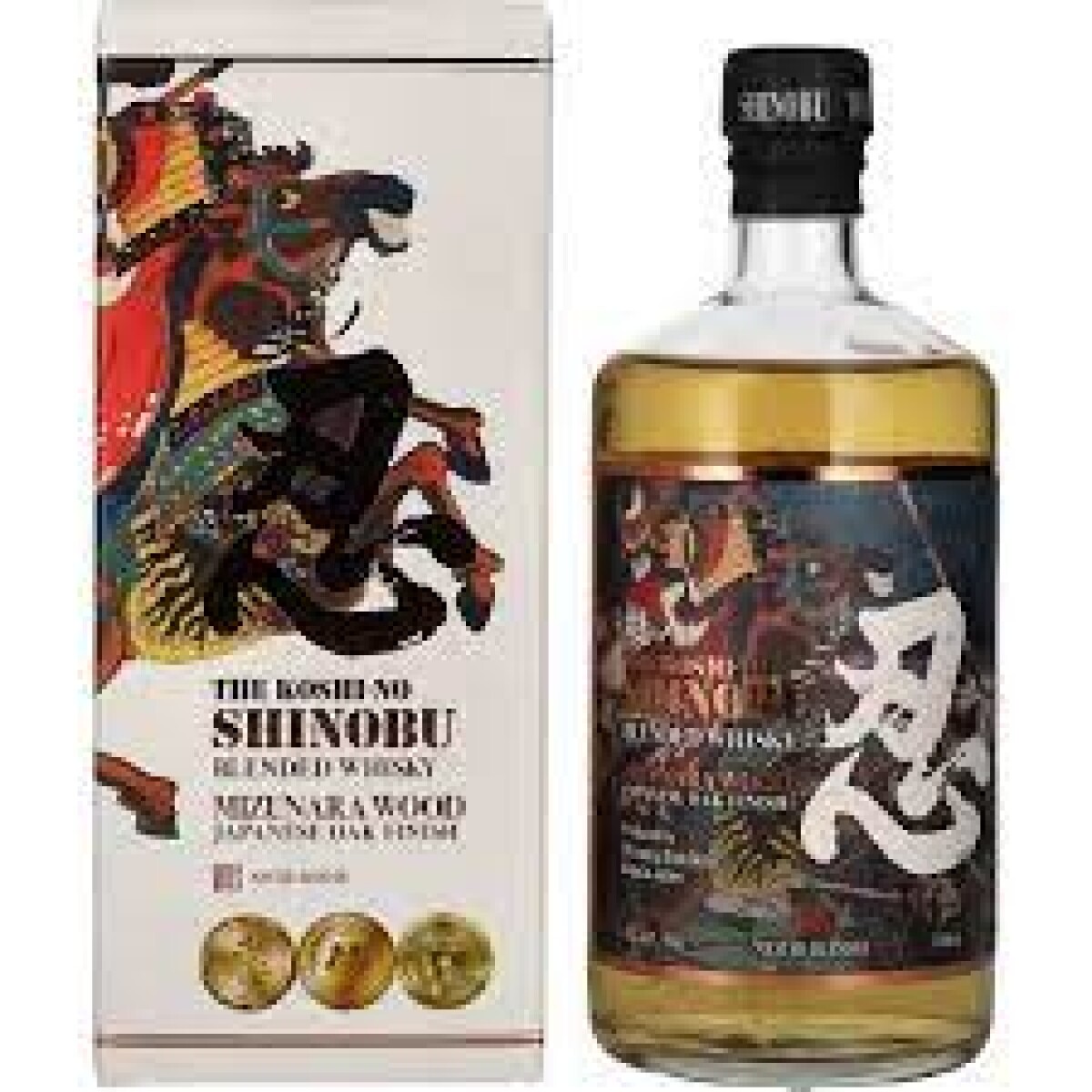 Shinobu Blended Whisky Mizunara 