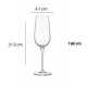Copa Champagne Vidrio Templado x6 190 ml Bormioli Copa Champagne Vidrio Templado x6 190 ml Bormioli