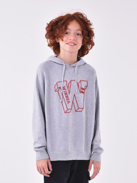 CANGURO IVÁN GRIS MELANGE M