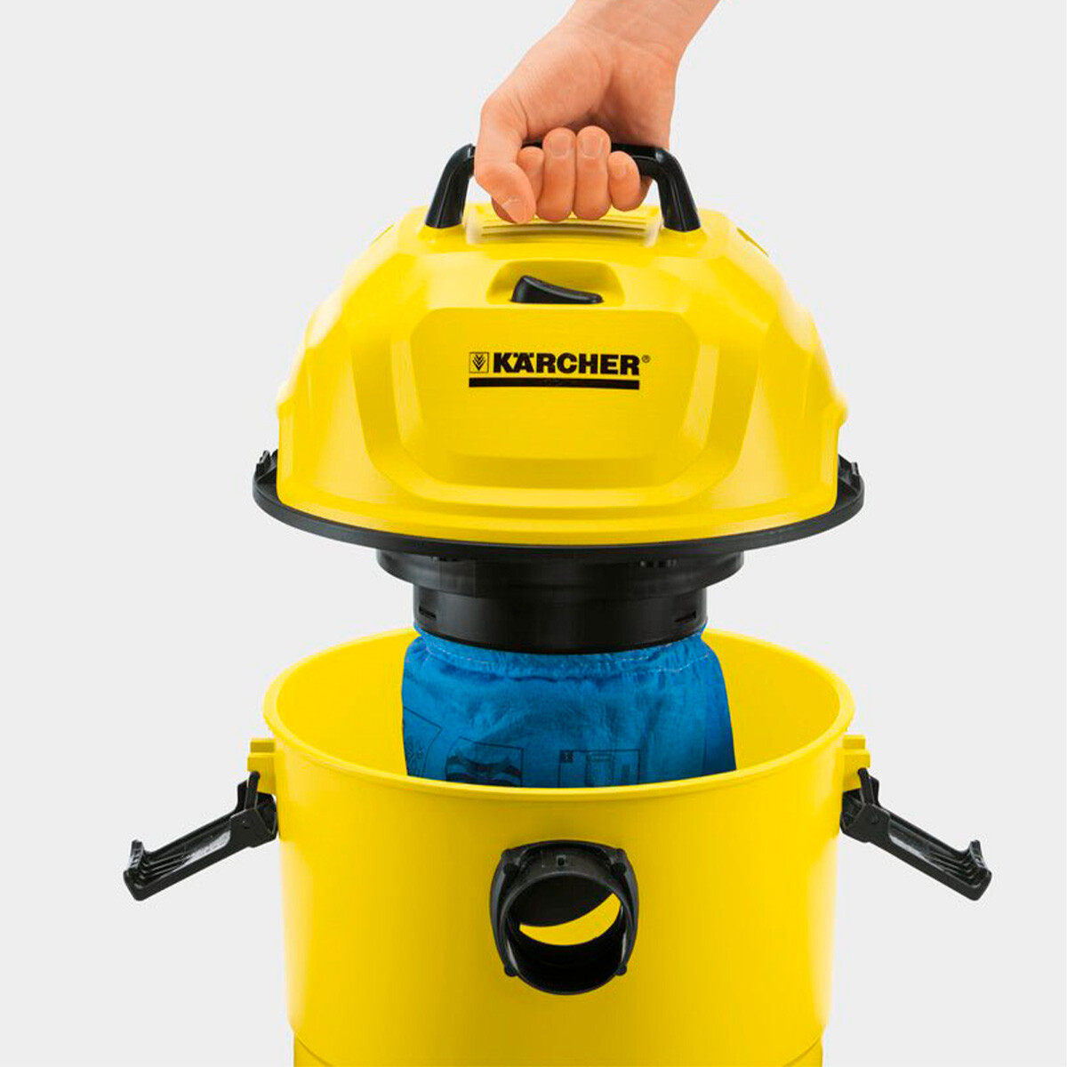 Filtro Tela Azul Para Aspiradora Karcher WD1 Filtro Tela Azul Para Aspiradora Karcher WD1