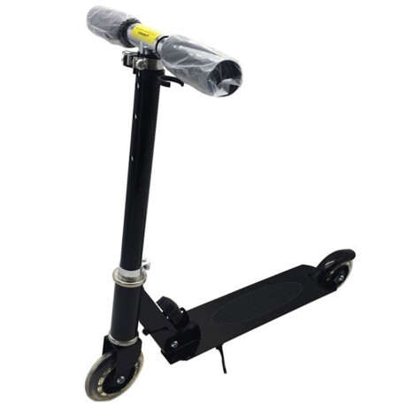 Monopatín Plegable para Niños en Metal Negro