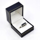 Anillo En Oro Blanco 18K Con Zafiros Baguette Anillo En Oro Blanco 18K Con Zafiros Baguette