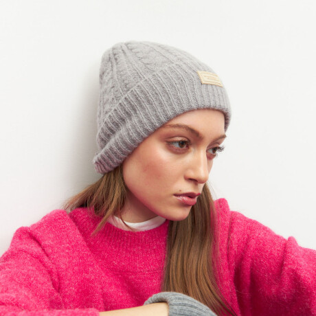 GORRO TIANA Gris Melange