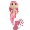Peluche Infantil con forma de Sirenas. Rosa