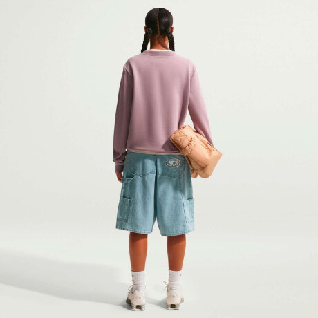 Remera Nike Sportswear Club Fleece de Mujer Morado