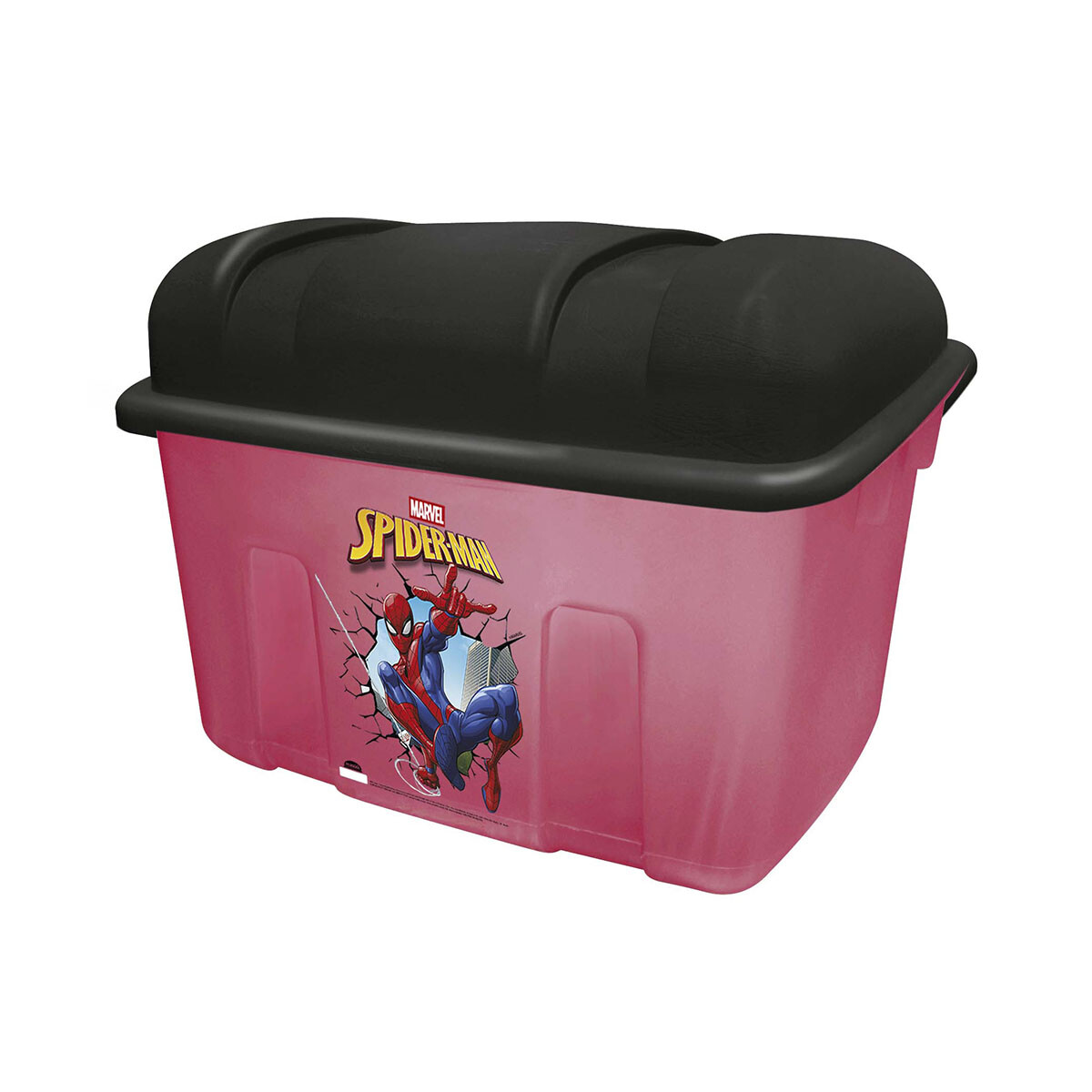 Caja Organizadora Tipo Baúl 46LT Spiderman Plastica - Infantil 