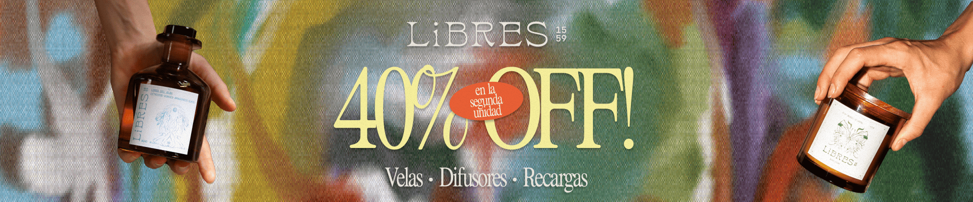 Libres 40% OFF