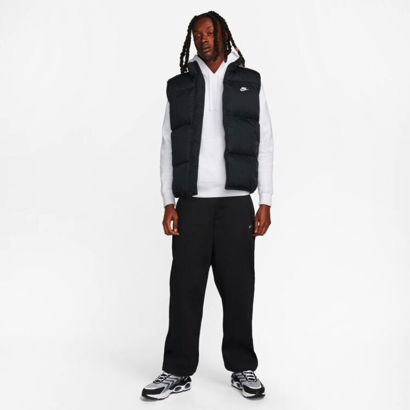 Abrigo Club Puffer Vest de Hombre Negro
