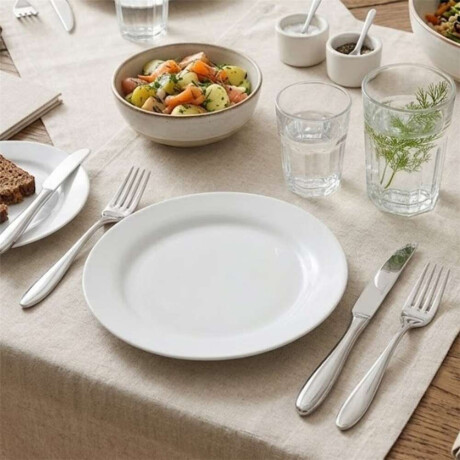 Setx12 Tenedor De Postre 187Cm Acero California