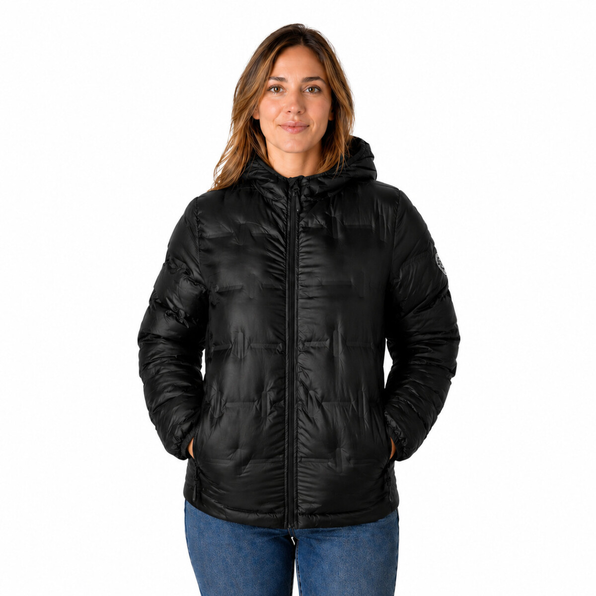 CAMPERA DAMA ASPEN NEGRO L 