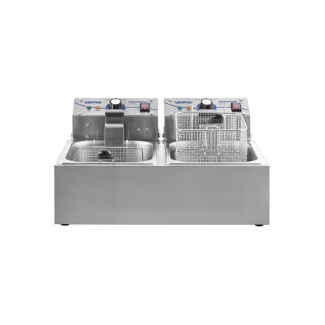 Fritador eléctrico sobremesa 6 litros con 2 canastos Fritador eléctrico sobremesa 6 litros con 2 canastos