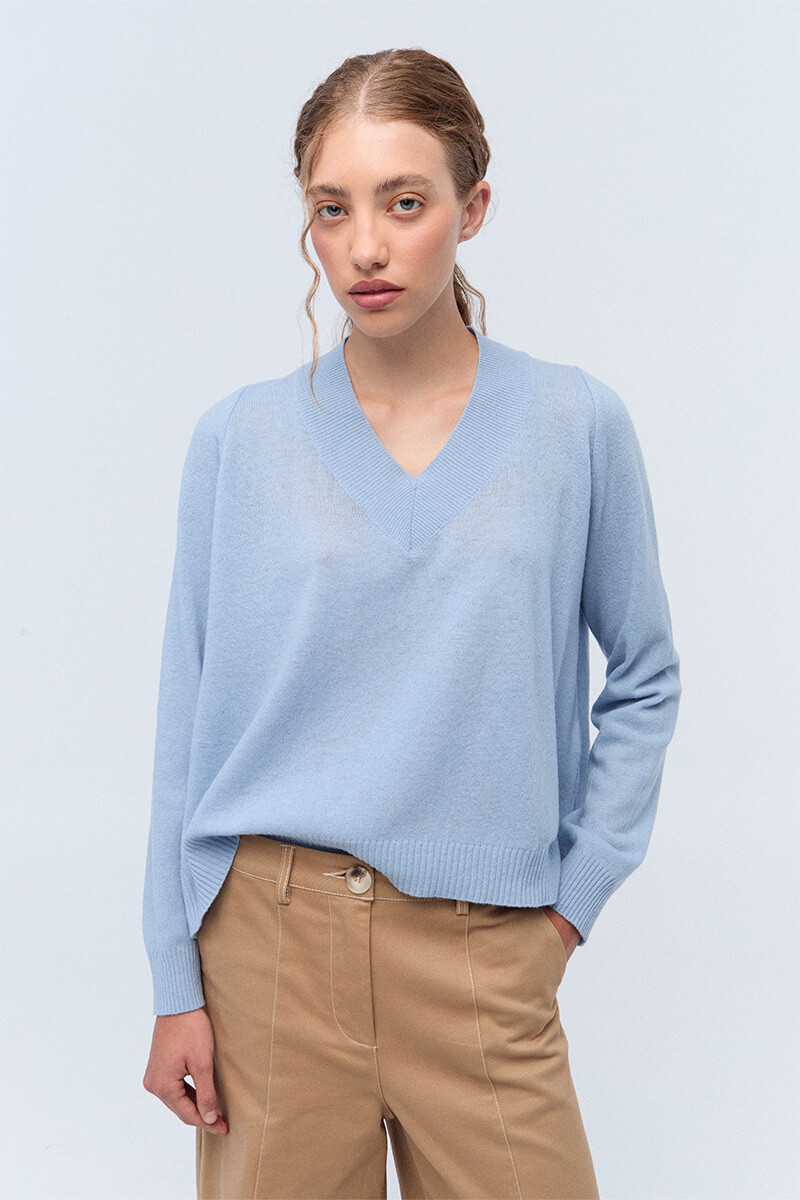 Sweater Palermo - Celeste 