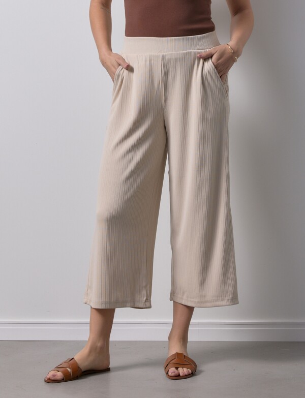 Capri Plisado BEIGE