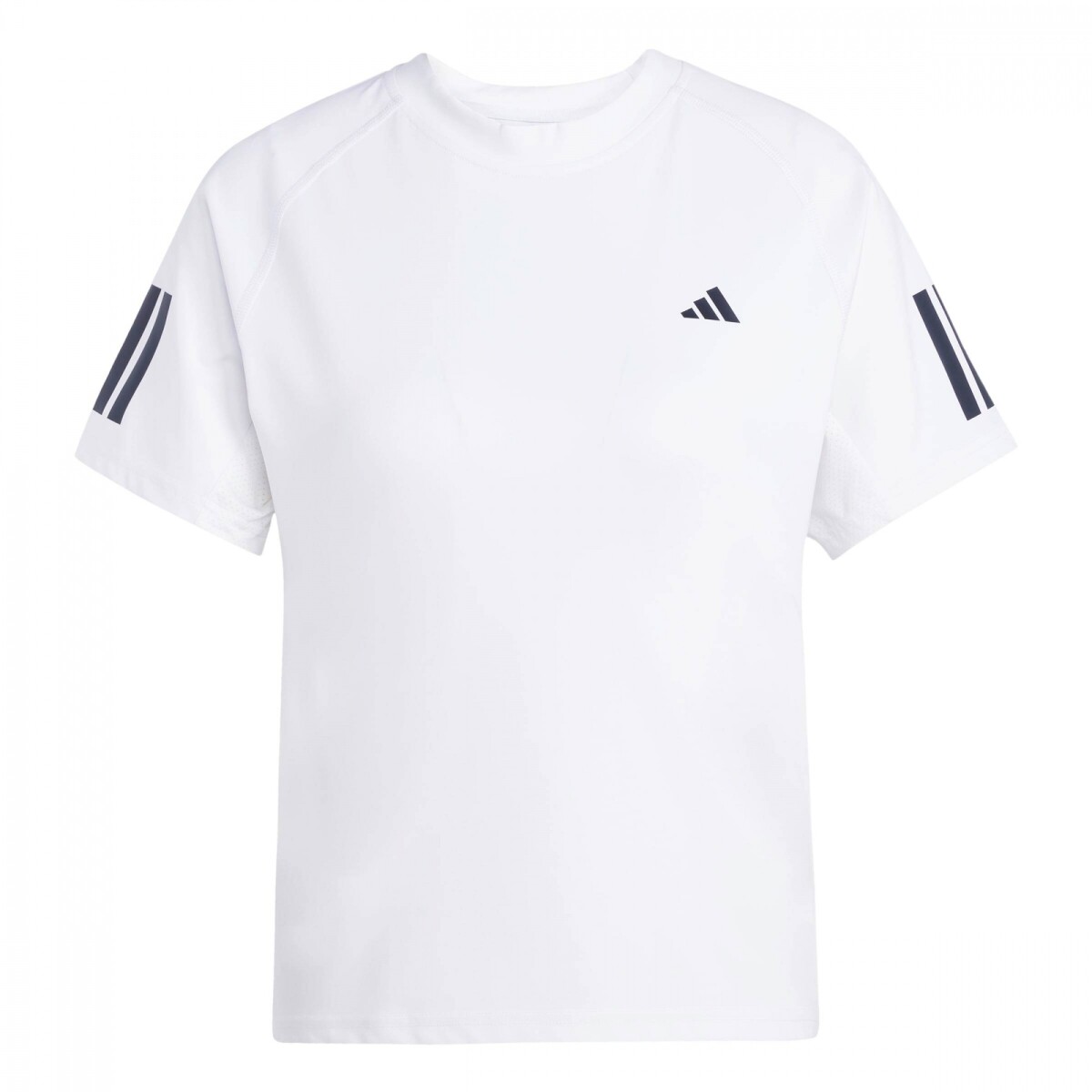 Remera Club Tennis Climacool 3 bandas de Mujer - Blanco 