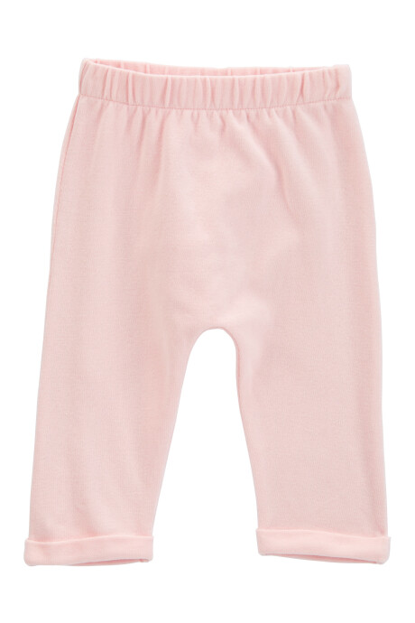 Set tres piezas de algodón, pantalón, saco y body, rosados Set tres piezas de algodón, pantalón, saco y body, rosados