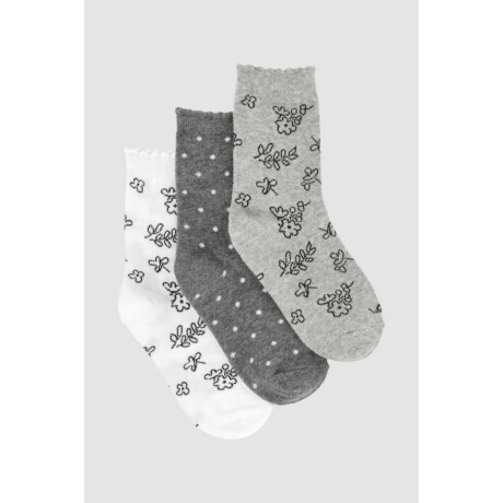 Pack x3 media infantiles con diseño Variante 10