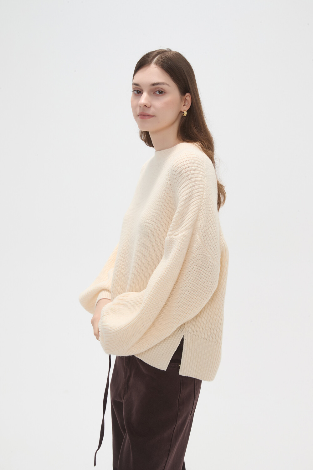 Sweater Tiros Crudo / Natural