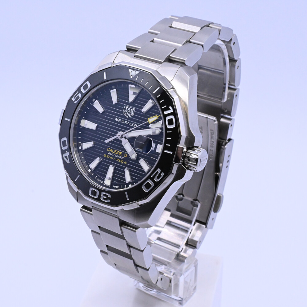 TAG Heuer Aquaracer WAY201A automático calibre 5 caja 43 mm. En excelente condición. TAG Heuer Aquaracer WAY201A automático calibre 5 caja 43 mm. En excelente condición.