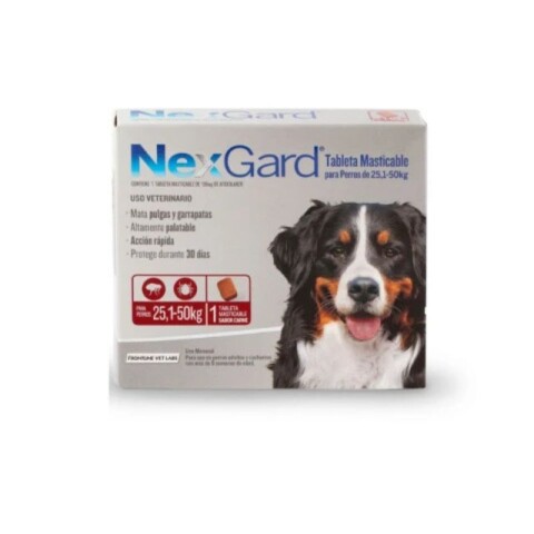 Nexgard Para Perros 25 a 40Kg - 1unidad Nexgard Para Perros 25 a 40Kg - 1unidad