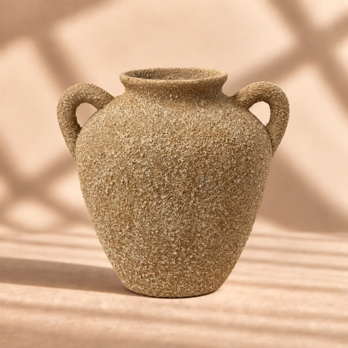 Jarrón de Cerámica Decorativo - Altura 20cm x Ø 20cm 
